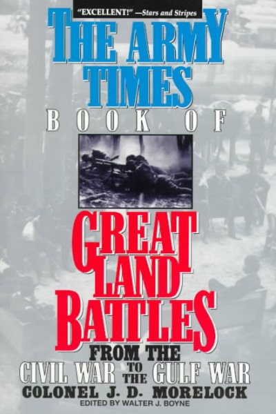 Army Times Book of Great Land Battles cover