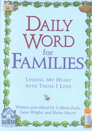 Daily Word for Families: Linking My Heart with Those I Love cover