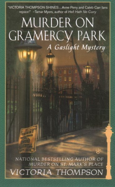 Murder on Gramercy Park: A Gaslight Mystery cover
