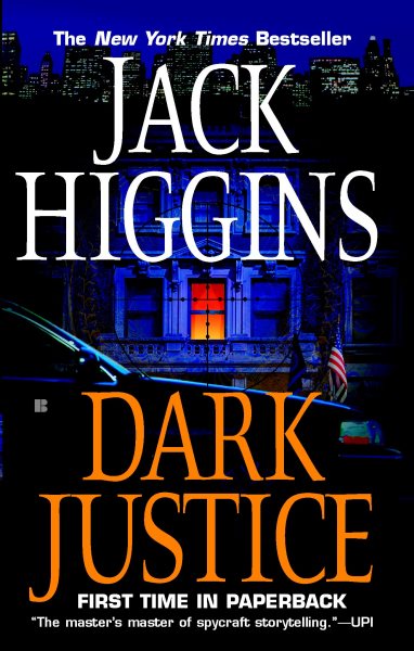 Dark Justice (Sean Dillon) cover