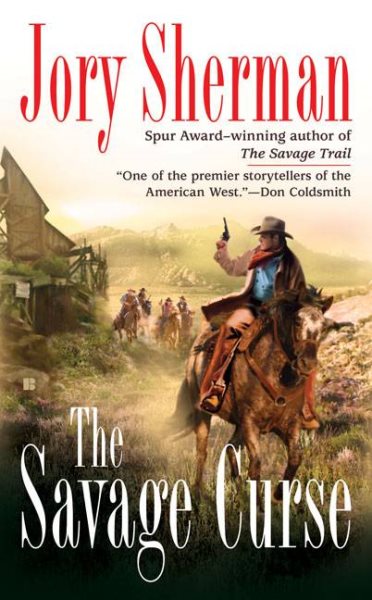 The Savage Curse (Berkley Western Novels) cover