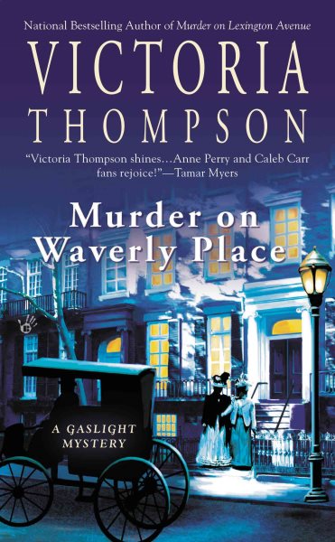 Murder on Waverly Place: A Gaslight Mystery cover