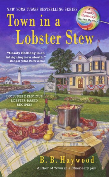 Town in a Lobster Stew: A Candy Holliday Murder Mystery cover