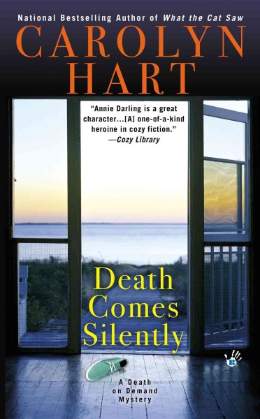 Death Comes Silently (A Death on Demand Mysteries) cover