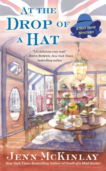 At the Drop of a Hat (A Hat Shop Mystery) cover