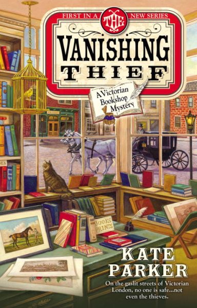The Vanishing Thief (A Victorian Bookshop Mystery) cover