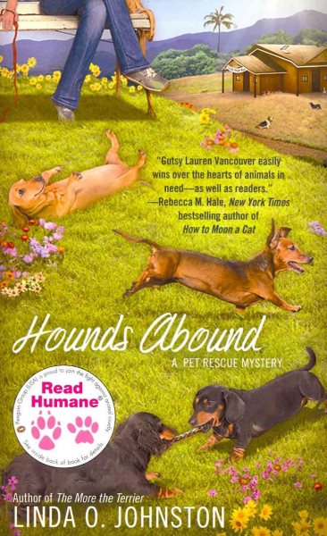 Hounds Abound (A Pet Rescue Mystery) cover