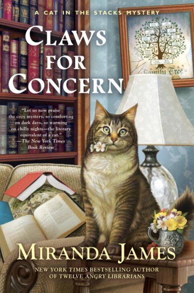 Claws for Concern (Cat in the Stacks Mystery) cover