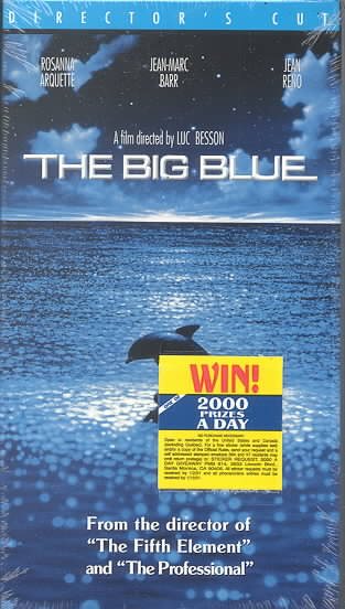The Big Blue - Director's Cut [VHS] cover