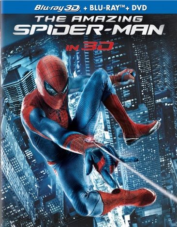 The Amazing Spider-Man (Four-Disc Combo: Blu-ray 3D/Blu-ray/DVD + UltraViolet Digital Copy) [3D Blu-ray] cover