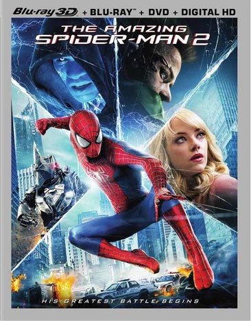 The Amazing Spider-Man 2 [Blu-ray] ( with / Without Slip cover ) [3D Blu-ray] cover