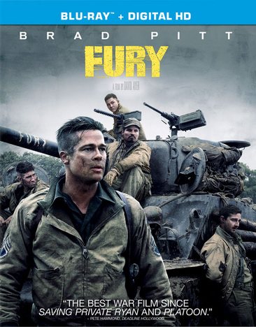 Fury [Blu-ray] cover