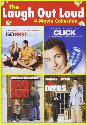 The Adam Sandler 4-Movie Collection - Click/Big Daddy/50 First Dates/Mr. Deeds