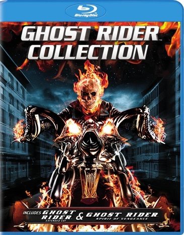 Ghost Rider / Ghost Rider Spirit of Vengeance - Set [Blu-ray] cover