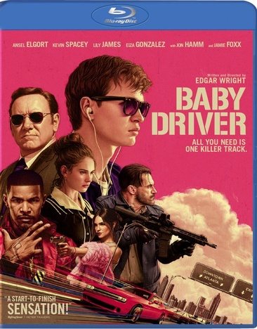 Baby Driver [Blu-ray] cover