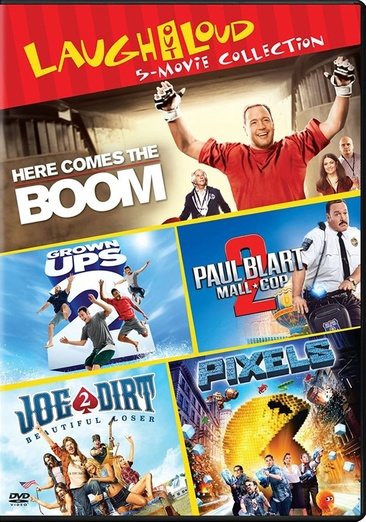 Grown Ups 2 / Here Comes the Boom / Joe Dirt 2: Beautiful Loser / Paul Blart: Mall Cop 2 / Pixels - Set cover