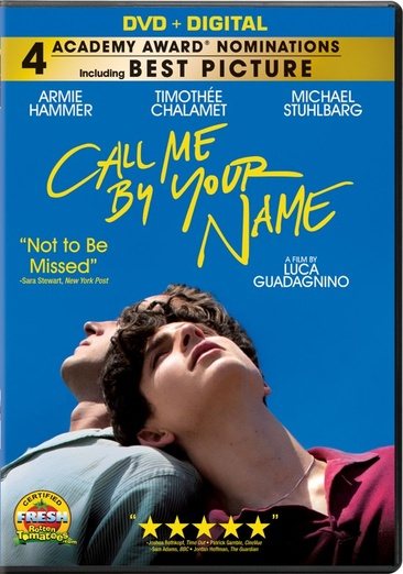 Call Me by Your Name [DVD] cover