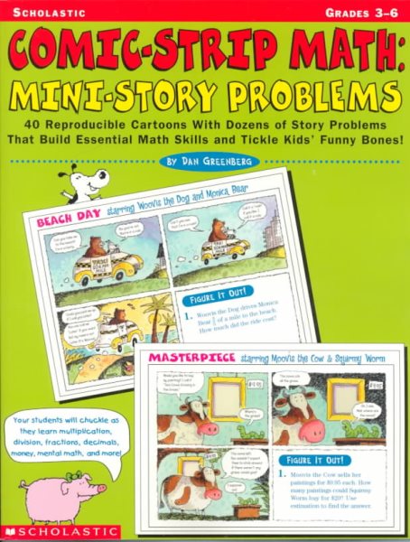 Comic-Strip Math: Mini-Story Problems cover