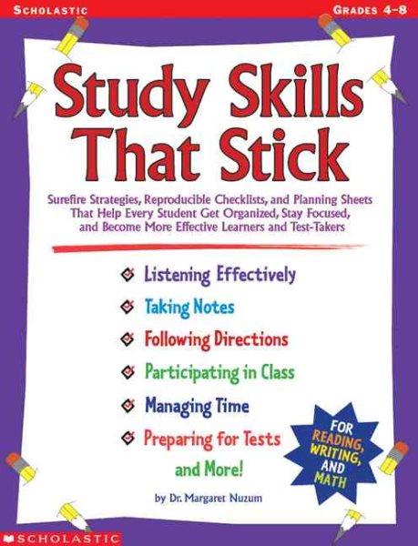 Study Skills That Stick cover