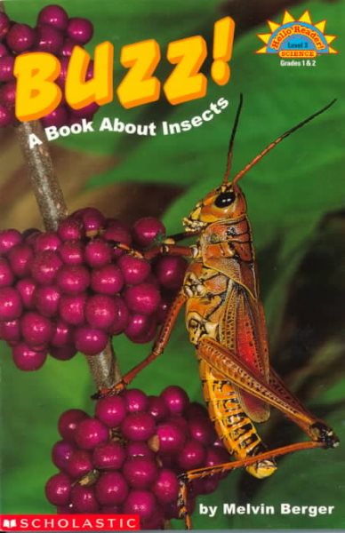Buzz!: A Book About Insects (HELLO READER SCIENCE LEVEL 3) cover