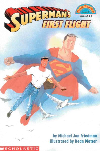Superman's First Flight (Hello Reader) cover