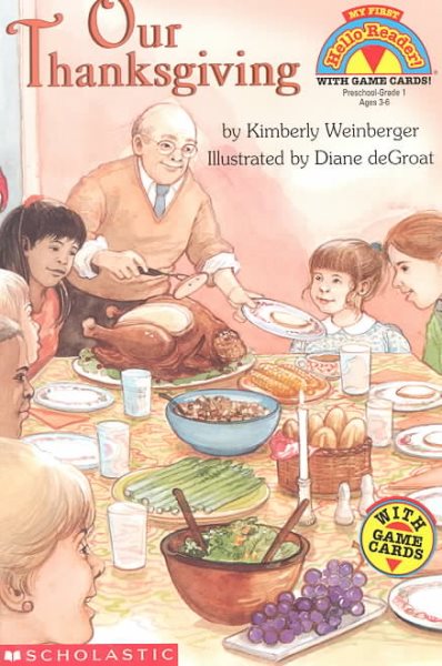 Our Thanksgiving with Cards (My First Hello Reader!) cover