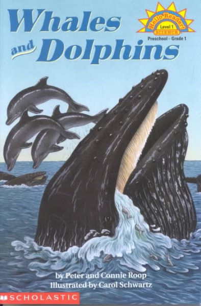 Scholastic Reader Level 1: Whales and Dolphins cover
