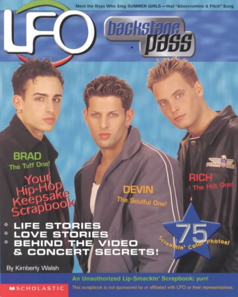 Lfo: Backstage Pass cover