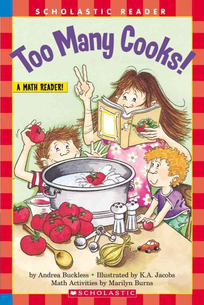 Too Many Cooks (level 3) (Hello Reader, Math) cover
