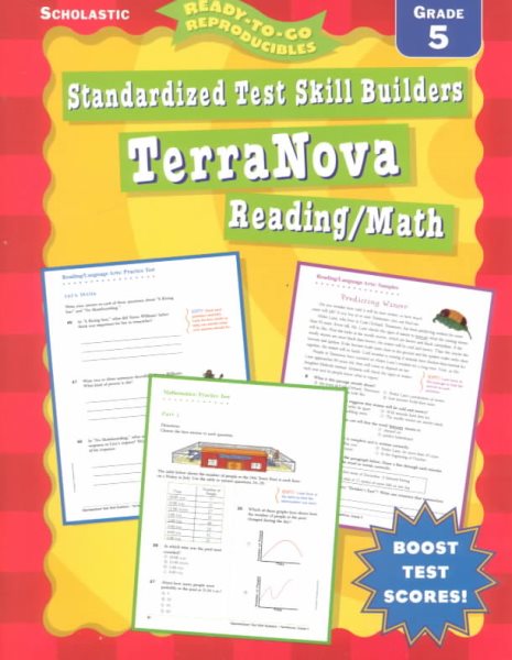 Standardized Test Skill Builders Terranova, Grades 5: Ready-To-Go Reproducibles : Grade 5 cover
