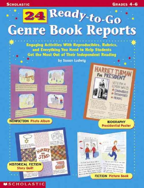 24 Ready-To-Go Genre Book Reports