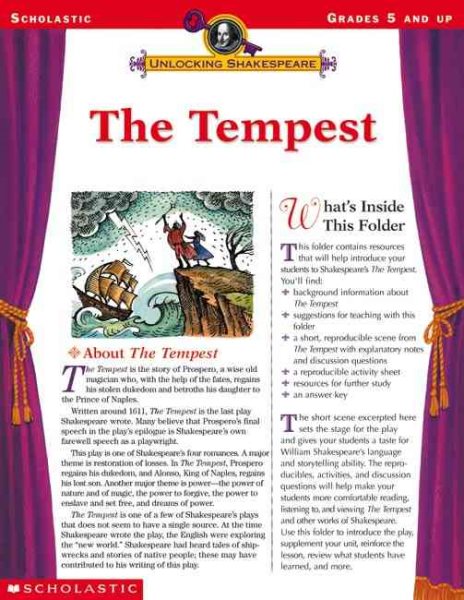 Unlocking Shakespeare: The Tempest cover