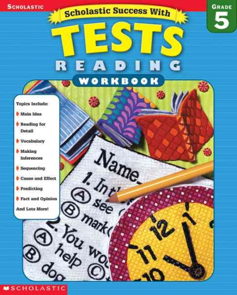Scholastic Success With: Tests: Reading Workbook: Grade 5 (Scholastic Success with Workbooks: Tests Reading) cover