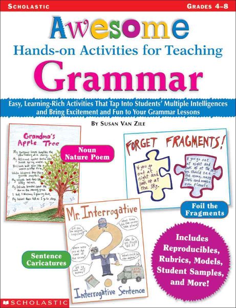 Awesome Hands-on Activities For Teaching Grammar cover