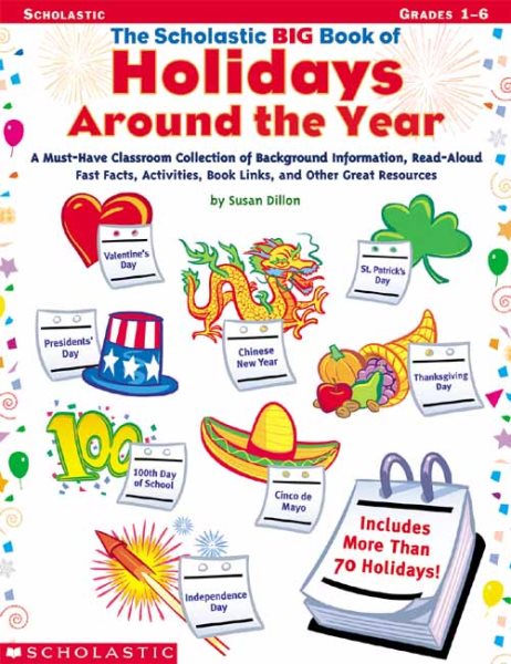 The Scholastic Big Book Of Holidays Around The Year cover