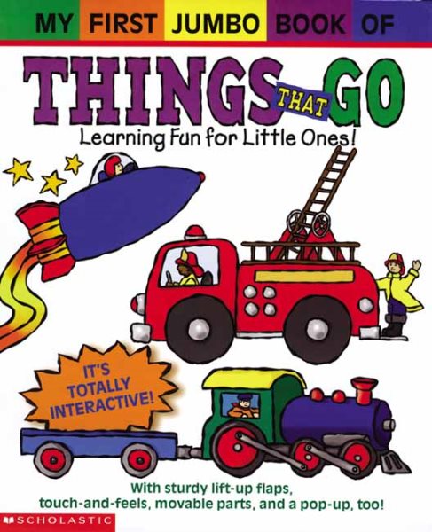 My First Jumbo Book Of Things That  Go cover