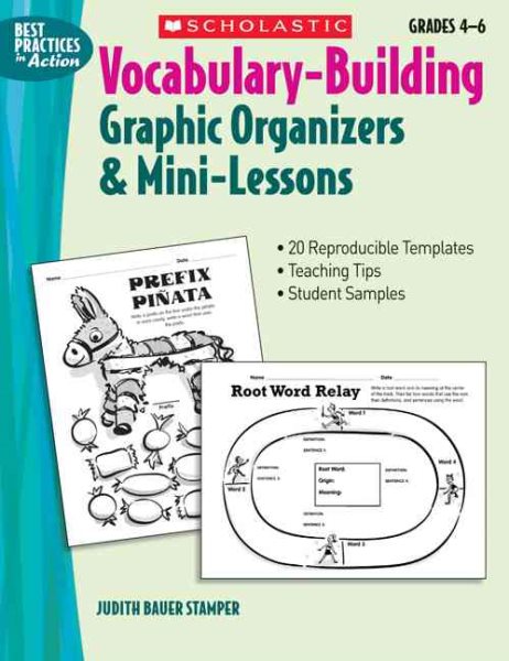 Vocabulary-Building Graphic Organizers & Mini-Lessons (Best Practices in Action) cover