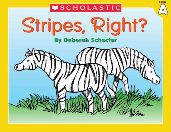 Little Leveled Readers: Level A - Stripes, Right?: Just the Right Level to Help Young Readers Soar! cover