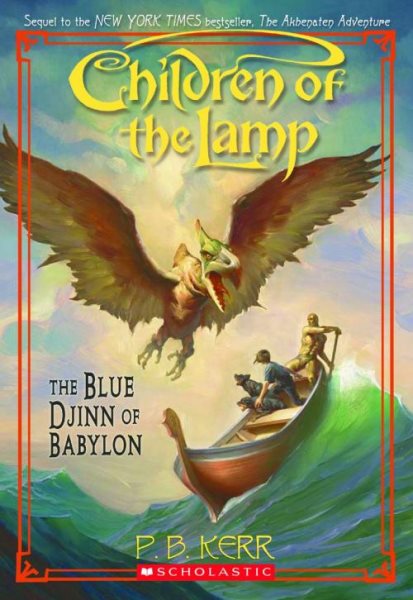 Blue Djinn of Babylon (Children of the Lamp (Paperback)) cover