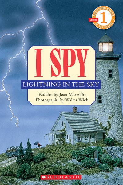 Scholastic Reader Level 1: I Spy Lightning in the Sky cover