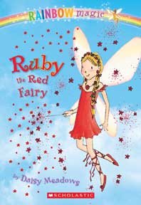 Ruby: The Red Fairy (Rainbow Magic: The Rainbow Fairies, No. 1) cover