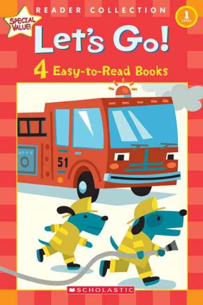 Let's Go! 4 Easy-to-Read Books (Scholastic Reader Collection Level 1) cover