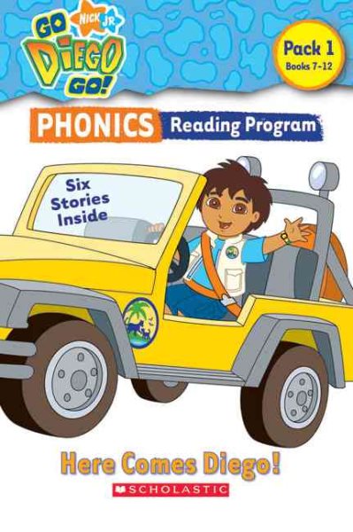 Go, Diego, Go! Phonics Reading Program: Here Comes Diego!: Books 7-12 cover