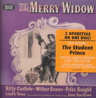 The Merry Widow / The Student Prince cover