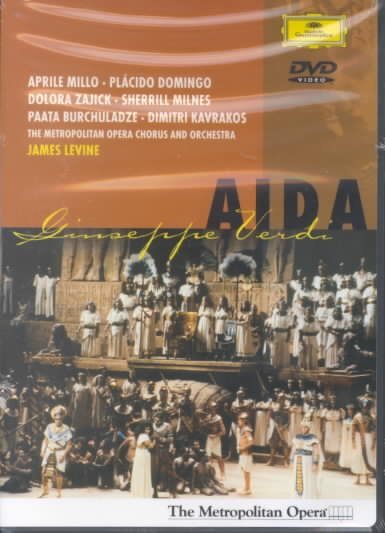 Verdi - Aida / Levine, Domingo, Millo, Metropolitan Opera cover