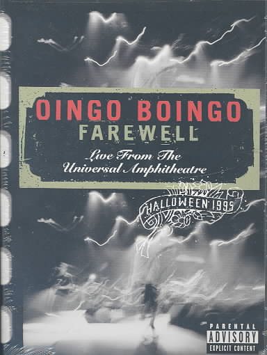 Oingo Boingo - Farewell (Live from the Universal Amphitheatre) cover