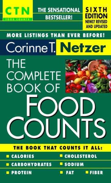 The Complete Book of Food Counts - 6th Edition (Ctn Food Counts) cover