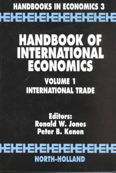 Handbook of International Economics, Volume 1: International Trade cover