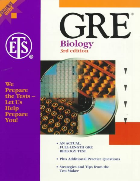 Gre: Practicing to Take the Biology Test : The Official Guide (3rd ed) cover