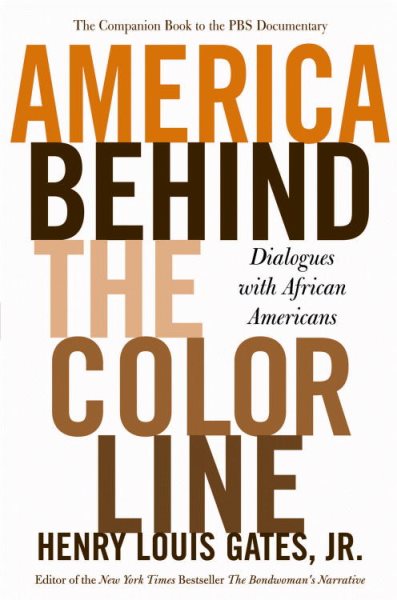 America Behind The Color Line: Dialogues with African Americans cover